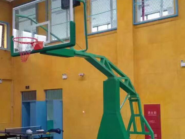 籃球架_學校室內球館